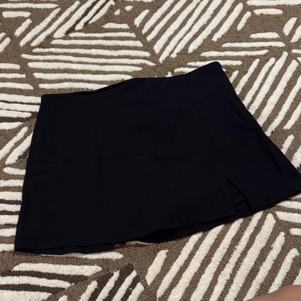 Black Women's Skort